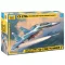Zvezda SUKHOI SU-27 UB katonai repülő makett