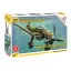 Zvezda Ju-87B2 Stuka katonai repülő makett