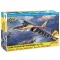 Zvezda Soviet attack aircraft Sukhoi Su-25 "FROGFOOT" katonai repülő makett