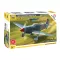 Zvezda Soviet fighter Yak-9D - snap-fit katonai repülő makett