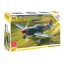 Zvezda Soviet fighter Yak-9D - snap-fit katonai repülő makett