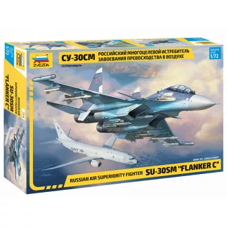 Zvezda SUKHOI SU-30 SM katonai repülő makett