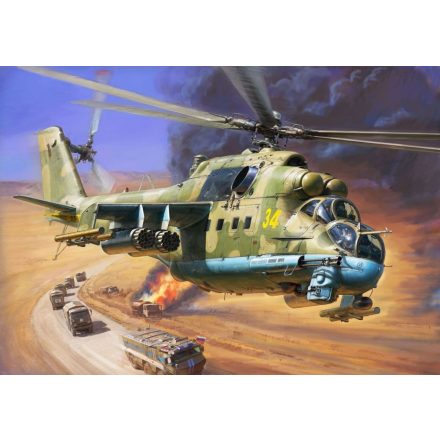 Zvezda Mil Mi-24P makett