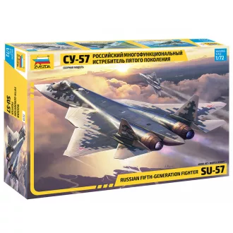   Zvezda Russian fifth-generation fighter SU-57 katonai repülő makett