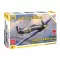 Zvezda British Fighter Hawker Hurricane IIC - snap-fit katonai repülő makett