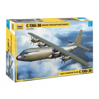   Zvezda Heavy transport plane C-130J-30 katonai repülő makett