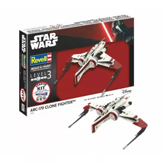 Revell - Starter Kit ARC-170 Fighter sci-fi makett