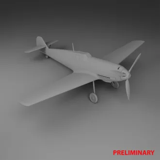 Revell - Starter Kit Messerschmitt Bf109E-3 repülő makett