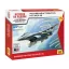 Zvezda Russian fighter MIG-29 (9-13) - Snap-fit katonai repülő makett