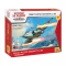Zvezda Soviet attack aircraft Su-25 - Snap-fit katonai repülő makett