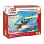 Zvezda Soviet attack aircraft Su-25 - Snap-fit katonai repülő makett