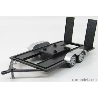   Motormax ACCESSORIES CARRELLO TRASPORTO AUTO 2-ASSI - CAR TRANSPORTER TRAILER