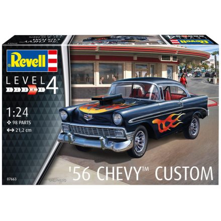 Revell 1956 Chevrolet Custom makett