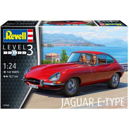 Revell Jaguar E-Type Coupe makett