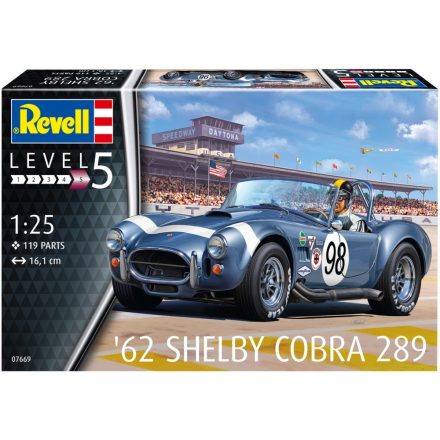 Revell 1962 Shelby Cobra 289  makett