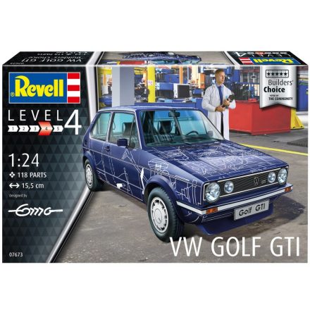 Revell VW Golf I GTI makett