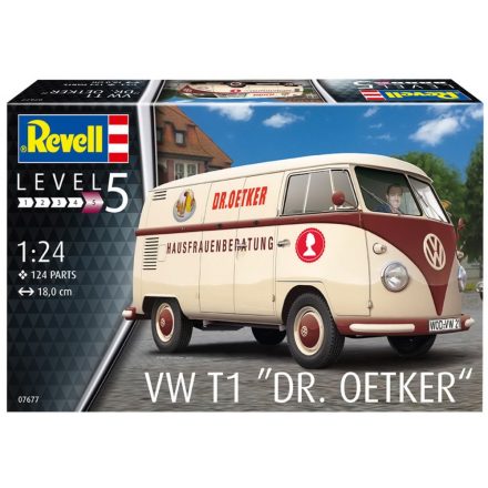Revell Volkswagen T1 Dr. Oetker makett