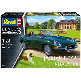 Revell Jaguar E-Type Roadster makett