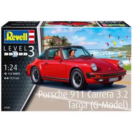 Revell Porsche 911 G Model Targa makett