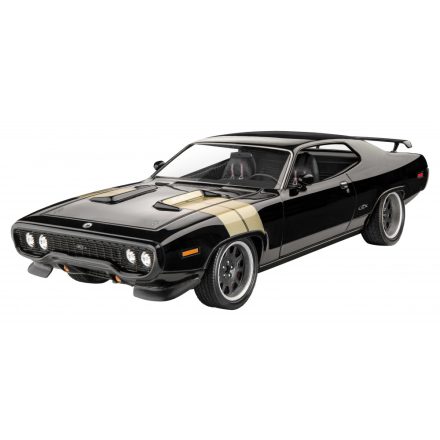 Revell Dominics 1971 Plymouth GTX Fast and Furious makett