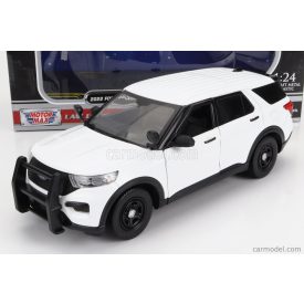 Motormax FORD Police Interceptor Utility, white, 2022
