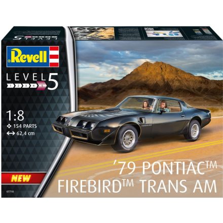 Revell 1979 Pontiac Firebird Trans Am 1:8 makett