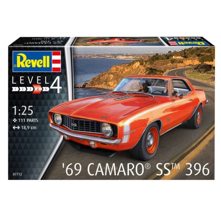 Revell 1969 CAMARO SS 396 makett