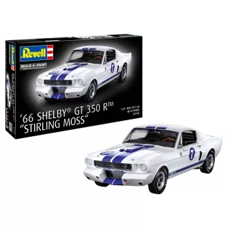 Revell - 1966 Shelby GT 350 R Stirling Moss autó makett