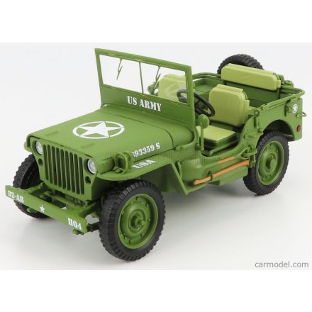 AMERICAN DIORAMA JEEP WILLYS US ARMY OPEN MILITARY POLICE 1944