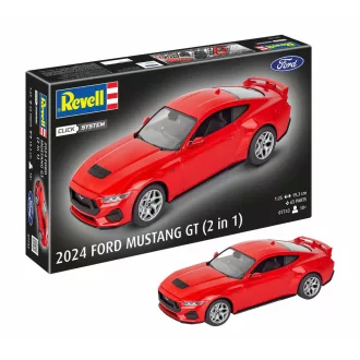Revell - 2024 Ford Mustang GT (easy-click) autó makett