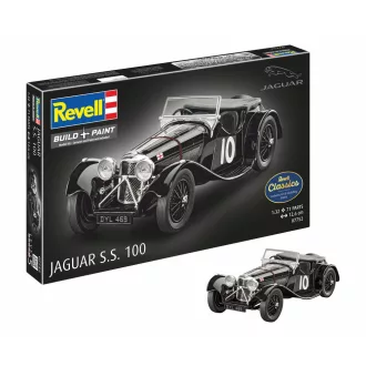 Revell - Jaguar SS 100 autó makett