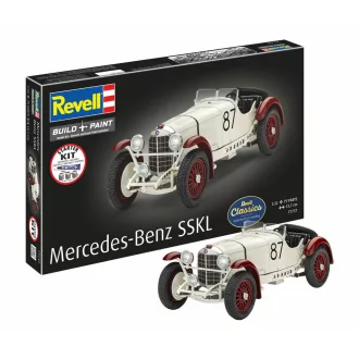 Revell - Starter Kit Mercedes-Benz SSKL autó makett