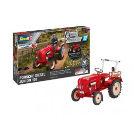   Revell Porsche Junior 108 FARMING SIMULATOR easy-click makett