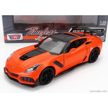 MotorMAx CHEVROLET Corvette ZR1 (C7), orange/black, 2019