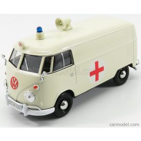 Motormax VOLKSWAGEN T1 TYPE 2 VAN AMBULANCE RED CROSS 1962