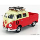Motormax VOLKSWAGEN T1 TYPE 2 PICK-UP HOT-ROAD N 8 BALL 1962