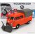 Motormax VOLKSWAGEN  T1 PICK-UP DOUBLE CABINE SPAZZANEVE - SNOWPLOW 1962