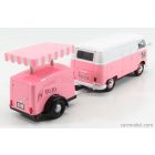 Motormax VOLKSWAGEN T1 TYPE 2 VAN ICE CREAM WITH TRAILER 1962