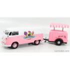 Motormax VOLKSWAGEN T1 TYPE 2 VAN ICE CREAM WITH TRAILER 1962