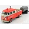Motormax VOLKSWAGEN  T2 DOUBLE CABINE ROAD SERVICE WITH TANKER TRAILER 1962