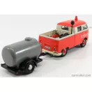 Motormax VOLKSWAGEN  T2 DOUBLE CABINE ROAD SERVICE WITH TANKER TRAILER 1962
