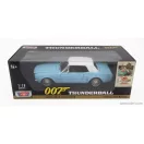 Motormax FORD MUSTANG CONVERTIBLE SPIDER 1967 - 007 JAMES BOND - THUNDERBALL - OPERAZIONE TUONO