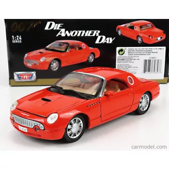   Motormax FORD THUNDERBIRD 1999 - 007 JAMES BOND - DIE ANOTHER DAY - LA MORTE PUO' ATTENDERE