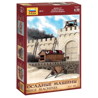 Zvezda SIEGE MACHINES KIT No.2 tüzérségi makett