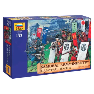 Zvezda Samuray Infantry - 44 figures figurakészlet