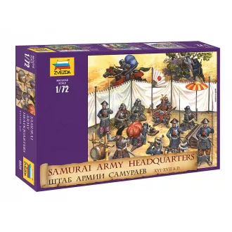   Zvezda Samurai army headquarters XVI-XVII A.D. figurakészlet