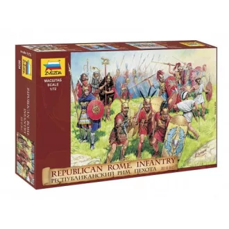 Zvezda REPUBLICAN ROME INFANTRY - 40 figures figurakészlet