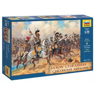 Zvezda Saxon Cuirassiers 1810-1814 figurakészlet