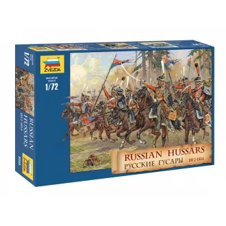 Zvezda Russian Hussars 1812-1814 figurakészlet