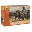 Zvezda SWEDISH CAVALRY 17-18th CTY - 18 figures figurakészlet